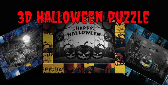 3D Halloween Puzzle