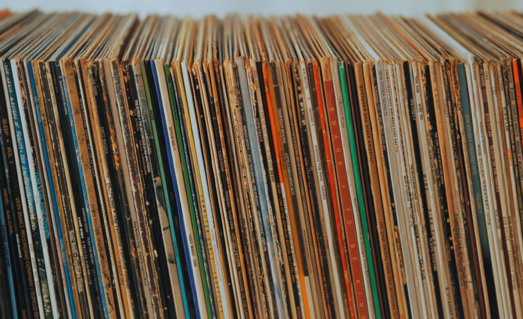 vinyl organization ideas