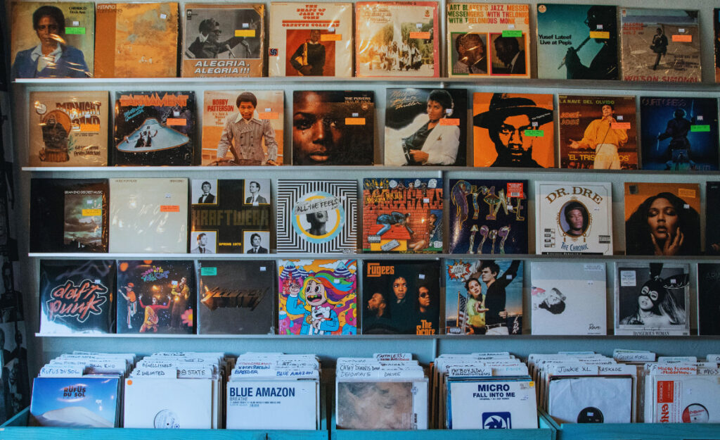 vinyl storage